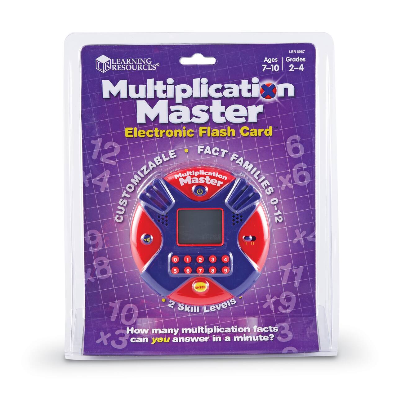 Learning Resources Multiplication Master Electronic Flash Card